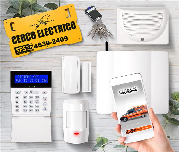 Hogar Alarma + Cerco Eléctrico Monitoreado