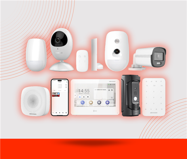 Kit Alarma Hogar HikVision + Cámaras Monitoreadas + Doorbell