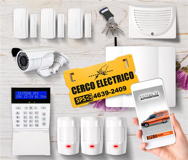 Hogar Alarma + Cámaras + Cerco Eléctrico Monitoreado