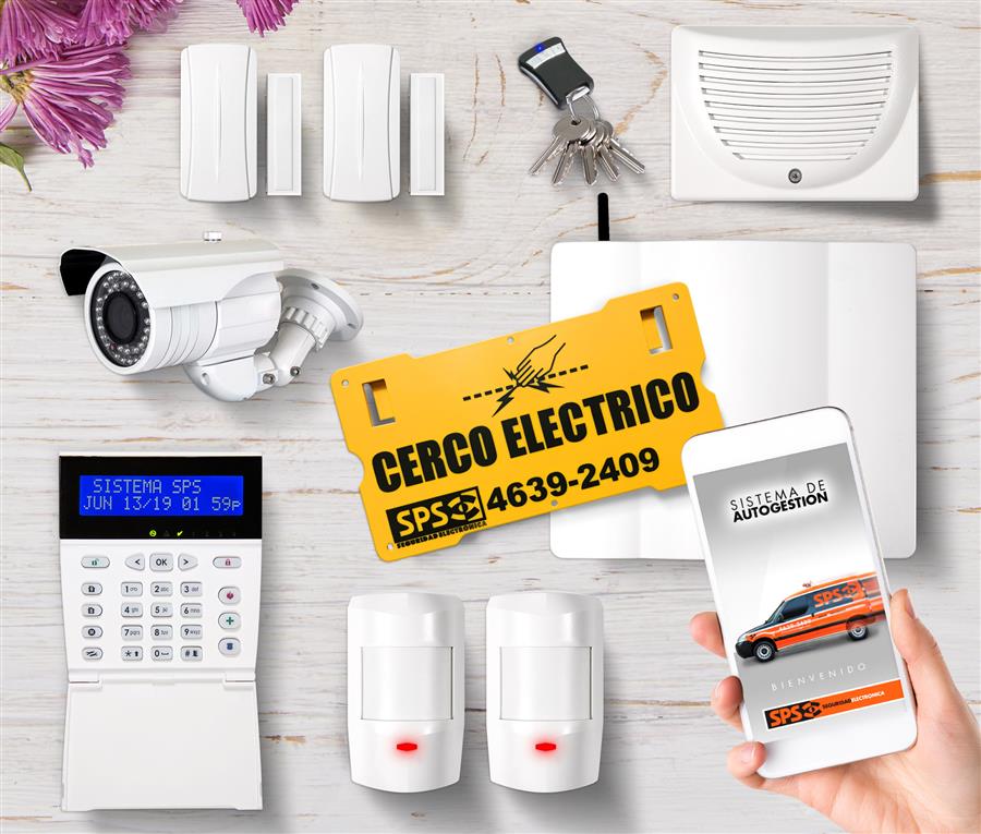 Hogar Alarma + Cámaras + Cerco Eléctrico Monitoreado